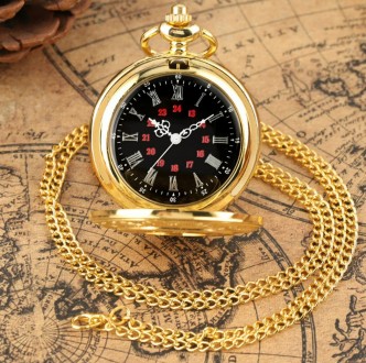 У продажу дуже красивий "золотий" кишеньковий годинник, новий. Міцний . . фото 4
