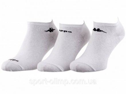 Базовые носки&nbsp,Kappa 3-pack white &mdash, 93510516-1 предназначены для любог. . фото 2