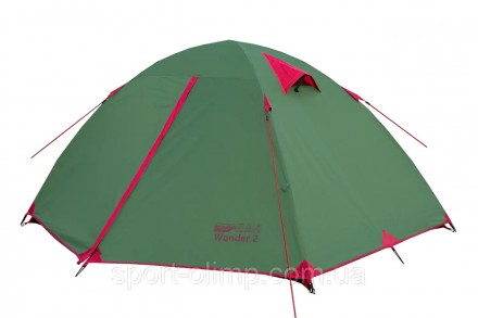 Двухместная палатка Tramp Lite Wonder 2 олива
Простая двухместная палатка Tramp . . фото 12