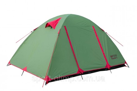Двухместная палатка Tramp Lite Wonder 2 олива
Простая двухместная палатка Tramp . . фото 8