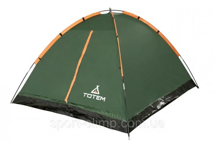 Палатка Totem Summer 2
Легкая однослойная летняя двухместная палатка для непродо. . фото 5