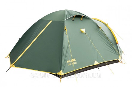 Универсальная четырехместная туристическая палатка Tramp Lair 4 (v2) TRT-040
Обн. . фото 6