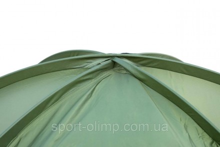 Трехместная экспедиционная палатка Tramp ROCK 4 (V2) Зеленая TRT-029-green
Трехм. . фото 7