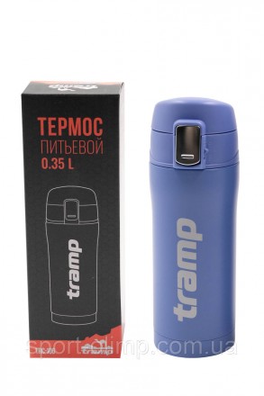 Термос Tramp Snap 0,35 л TRC-106
Суперлегкий, компактный и стильный термос-кружк. . фото 7