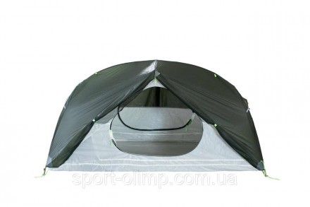 Ультралегкая двухместная туристическая палатка Tramp Cloud 2 Si TRT-092-GREY тем. . фото 5
