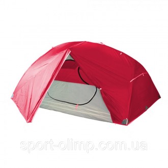 Ультралегкая двухместная туристическая палатка Tramp Cloud 2 Si TRT-092-red крас. . фото 3