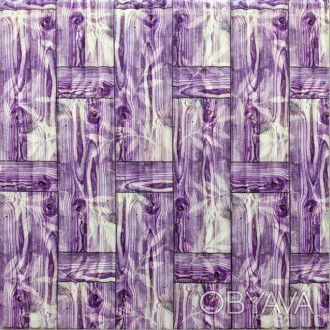 Самоклеющаяся декоративная 3D панель бамбуковая кладка фиолет 700x700x8.5мм
Мечт. . фото 1