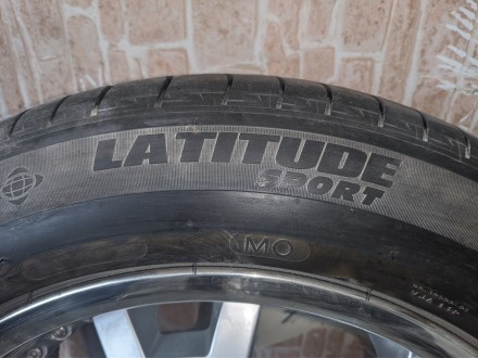Продам диски ANTERA (Італія) - 5шт майже нові з гумою Michelin Latitude Sport 27. . фото 4