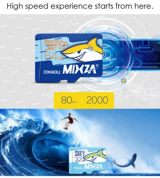 MIXZA TOHAOLL серії Ocean Micro SD карти пам'яті пристрою зберігання.
 
О. . фото 6