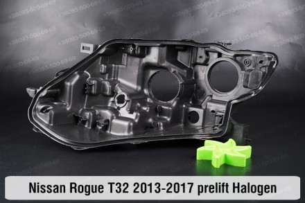 Новий корпус фари Nissan Rogue T32 Halogen (2013-2017) II покоління дорестайлінг. . фото 2