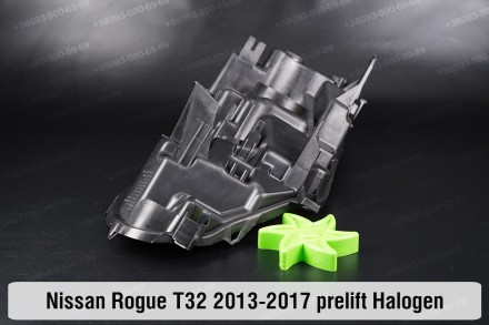 Новий корпус фари Nissan Rogue T32 Halogen (2013-2017) II покоління дорестайлінг. . фото 9
