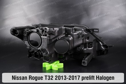 Новий корпус фари Nissan Rogue T32 Halogen (2013-2017) II покоління дорестайлінг. . фото 3