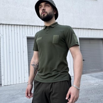 Футболка армейская тактическая зсу, футболка военная с коротким рукавом летняя о. . фото 5
