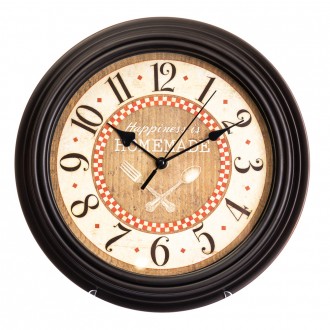 Годинник "Час готувати" представляють собою дуже лаконічний образ. Круглий цифер. . фото 3