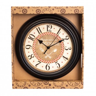 Годинник "Час готувати" представляють собою дуже лаконічний образ. Круглий цифер. . фото 2