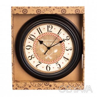 Годинник "Час готувати" представляють собою дуже лаконічний образ. Круглий цифер. . фото 1