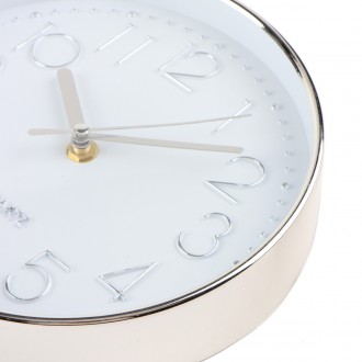 Настінний годинник "3D, білий" для справжніх естетів, він стане ідеальним доповн. . фото 3