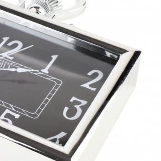 Настінний годинник "Духи, чорний" має елегантний, унікальний дизайн. Він має пря. . фото 3
