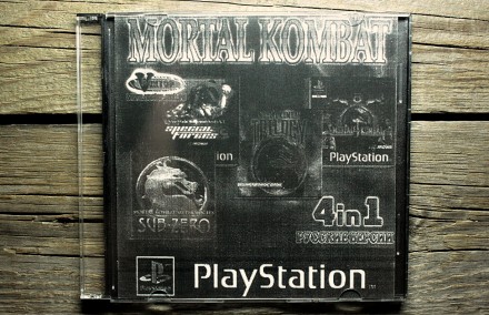 Mortal Kombat (4in1) | Sony PlayStation 1 (PS1) 

Диск с играми для приставки . . фото 2