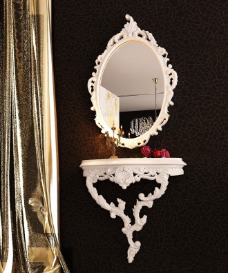 
Зеркало Росана - резная рама зеркал выполнена из высококачественных, экологичес. . фото 3