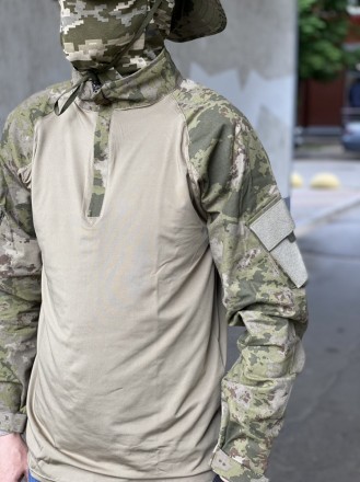 Мужская военная тактическая рубашка ВСУ Ubaks Bikatex Мужская военная тактическа. . фото 7