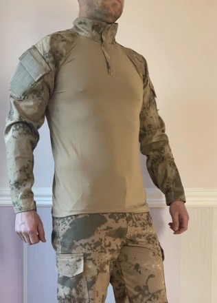 Мужская военная тактическая рубашка ВСУ Ubaks Bikatex Мужская военная тактическа. . фото 16