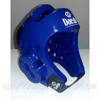 Шлем для тхеквондо Daedo WTF белый синий красный теквондо защитный шлем трениров. . фото 4