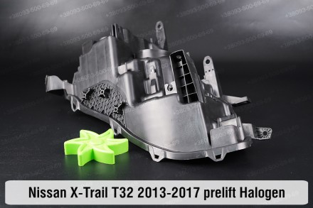 Новый корпус фары Nissan X-Trail T32 Halogen (2013-2017) II поколение дорестайли. . фото 6