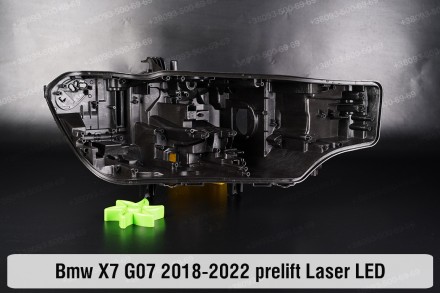 Новый корпус фары BMW X7 G07 LED Laser (2018-2022) I поколение дорестайлинг прав. . фото 2