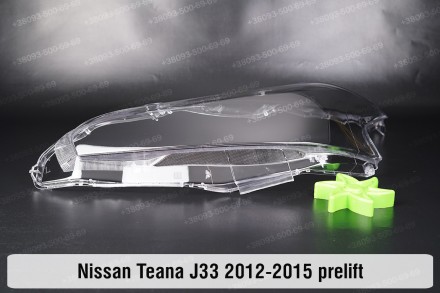 Стекло на фару Nissan Teana J33 (2012-2015) V поколение дорестайлинг левое.В нал. . фото 5