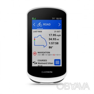 Приготуйтеся до найкращих велопрогулянок: велокомп'ютер GPS-навігації Garmin Edg. . фото 1