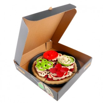 
Игровой набор "Пицца" арт. XJ350
Комплект тематических продуктов, аксессуаров и. . фото 6