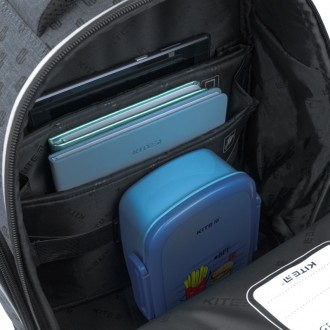 Шкільний рюкзак Kite K22-706S-2 – трендовий, легенький та ергономічний. Напівкар. . фото 10