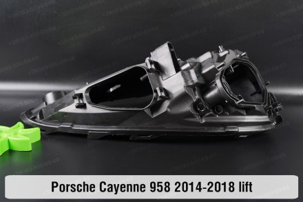 Новый корпус фары Porsche Cayenne 958 (2014-2018) II поколение рестайлинг левый.. . фото 6