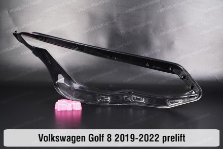 Скло на фару VW Volkswagen Golf 8 (2019-2023) VIII покоління дорестайлінг ліве.
. . фото 3
