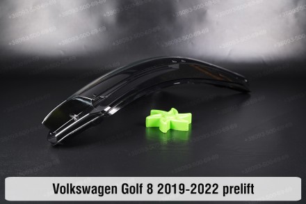 Стекло на фару VW Volkswagen Golf 8 (2019-2023) VIII поколение дорестайлинг прав. . фото 8