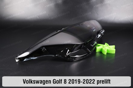 Стекло на фару VW Volkswagen Golf 8 (2019-2023) VIII поколение дорестайлинг прав. . фото 4