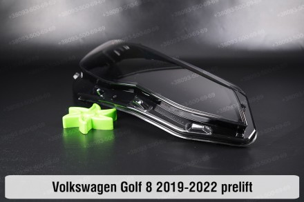 Скло на фару VW Volkswagen Golf 8 (2019-2023) VIII покоління дорестайлінг праве.. . фото 9
