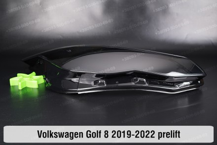 Скло на фару VW Volkswagen Golf 8 (2019-2023) VIII покоління дорестайлінг праве.. . фото 6