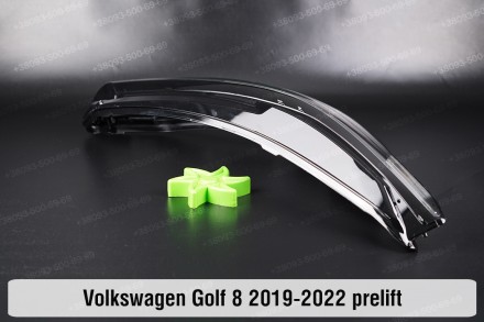 Скло на фару VW Volkswagen Golf 8 (2019-2023) VIII покоління дорестайлінг праве.. . фото 7