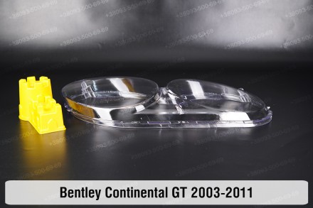 Скло на фару Bentley Continental GT (2003-2011) I покоління праве.
У наявності с. . фото 5