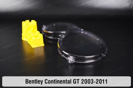 Скло на фару Bentley Continental GT (2003-2011) I покоління праве.
У наявності с. . фото 6