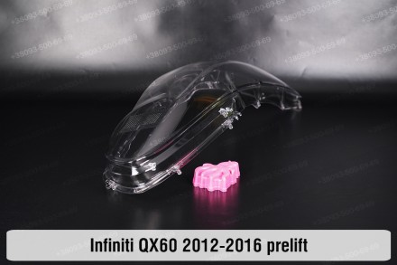 Стекло на фару Infiniti QX60 L50 (2012-2016) I поколение дорестайлинг правое.В н. . фото 9