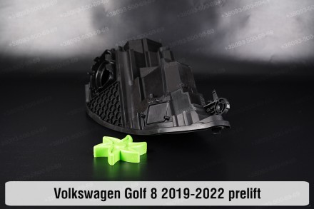 Новый корпус фары VW Volkswagen Golf 8 (2019-2023) VIII поколение дорестайлинг л. . фото 8