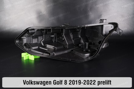 Новый корпус фары VW Volkswagen Golf 8 (2019-2023) VIII поколение дорестайлинг л. . фото 2