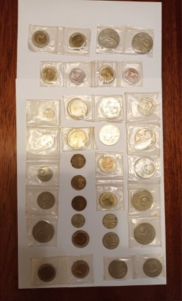 Продам монети срср ювілейні (10 рублів 1991р., 5 рублів 1991р., 1 рубль 1967р., . . фото 2