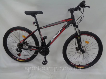 Велосипед Azimut Aqua 27,5" D рама 17 чорно-червоний
Гірський велосипед Azimut A. . фото 2