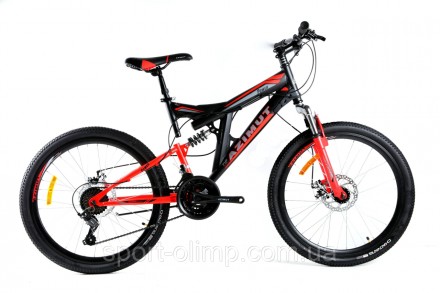 Гірський велосипед Azimut Power 26 GD рама 19,5 сіро-червоний
Azimut Power - це . . фото 2