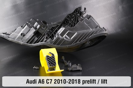 Купить рем комплект крепления корпуса фары Audi A6 C7 (2010-2018) надежно отремо. . фото 4