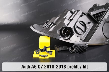 Купить рем комплект крепления корпуса фары Audi A6 C7 (2010-2018) надежно отремо. . фото 6